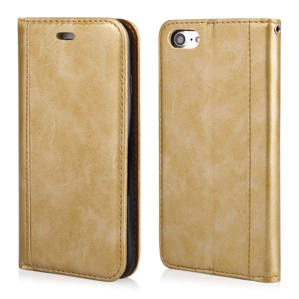 Flip Case "Elegance" für iPhone 7/8 gold
